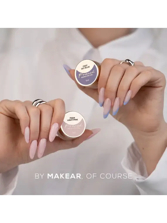 French Manicure Gel Sky Blue Makear FG07 5 ml