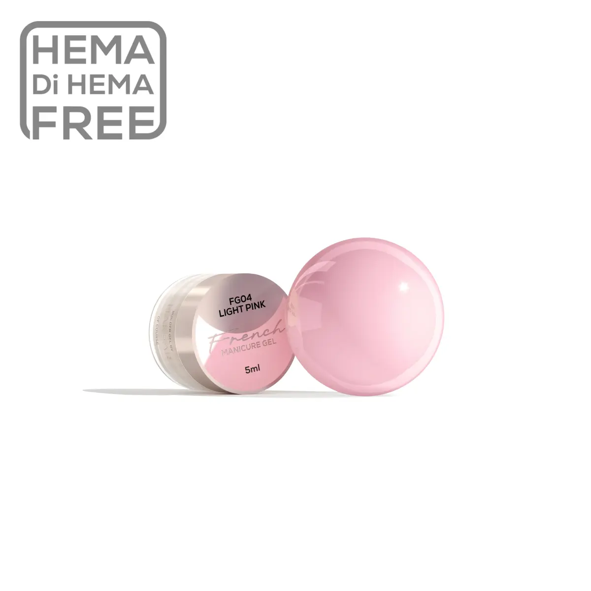 French Manicure Gel Light Pink Makear FG04 5 ml