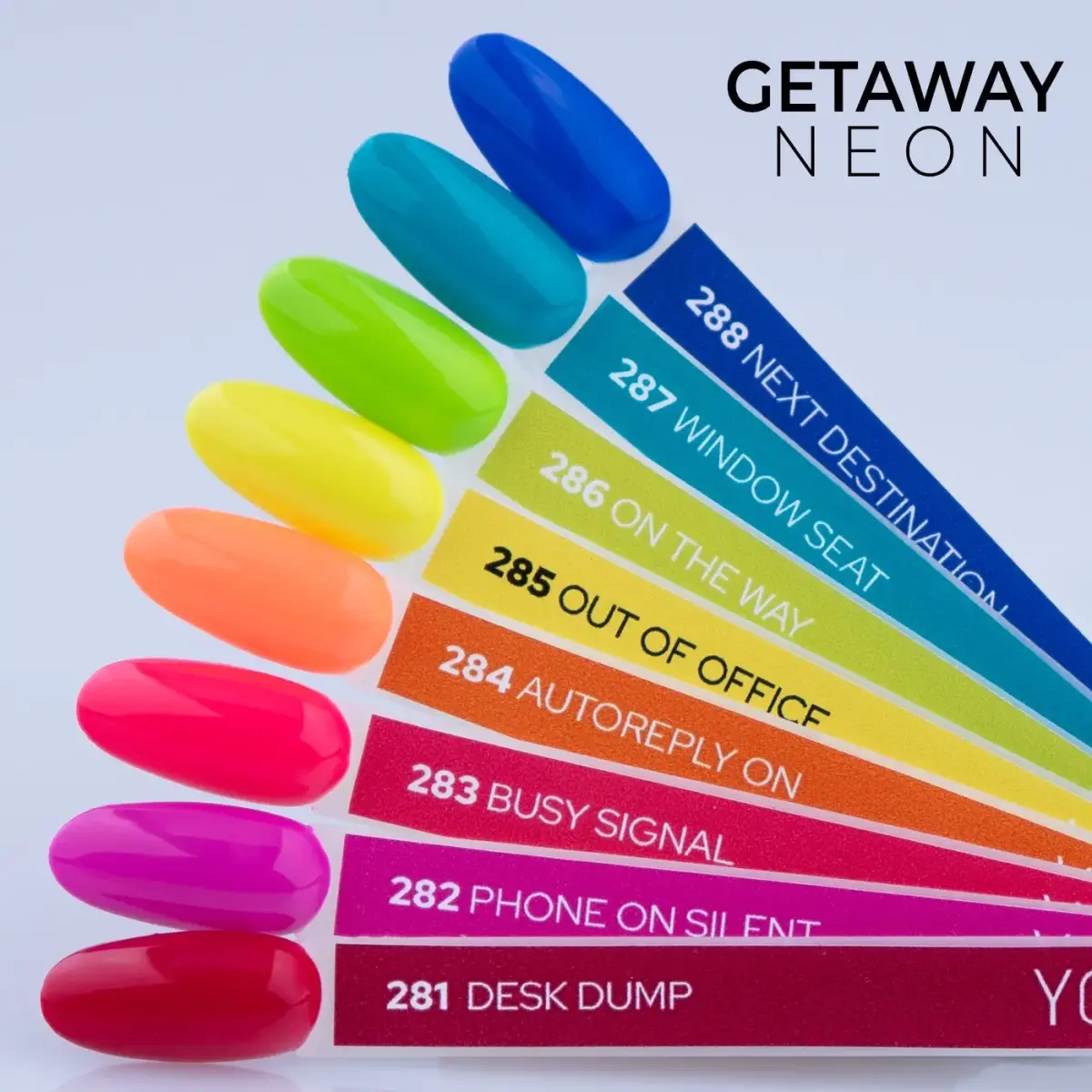 Lakier Hybrydowy UV LED Desk Dump 6 ml – 281