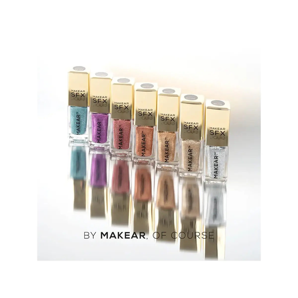 Pyłek w Płynie Chrome Platinum MAKEAR BC02 5 ml