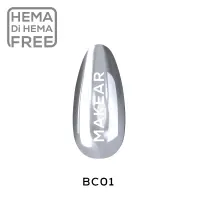 Pyłek w Płynie Chrome Silver MAKEAR BC01 5 ml