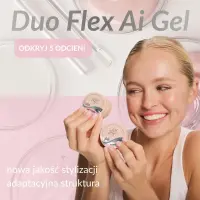 Duo Flex AI Gel IVORY - żel budujący do paznokci 50g