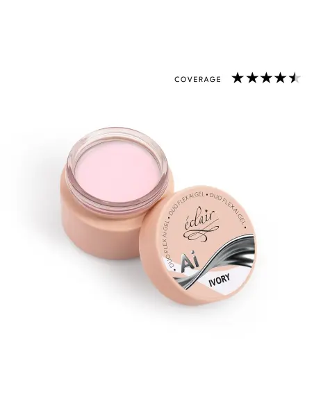Duo Flex AI Gel IVORY - żel budujący do paznokci 15g