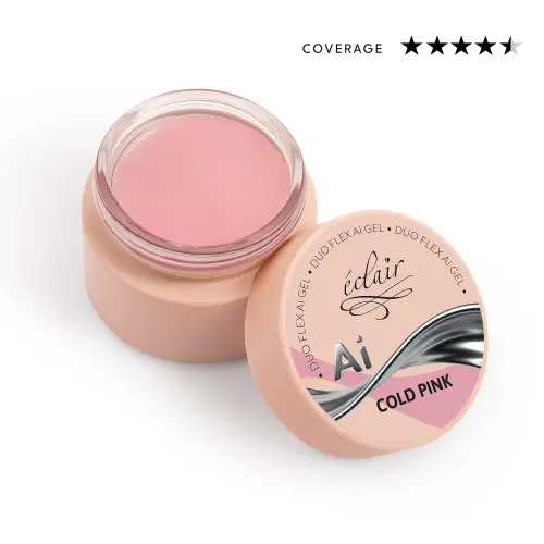 Duo Flex AI Gel COLD PINK - żel budujący do paznokci 50g