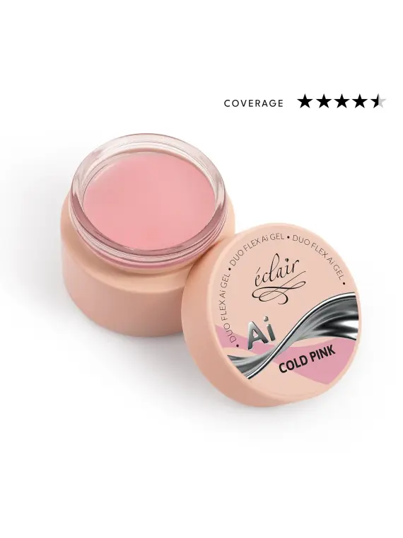 Duo Flex AI Gel COLD PINK - żel budujący do paznokci 50g