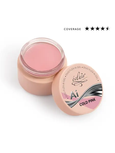 Duo Flex AI Gel COLD PINK - żel budujący do paznokci 50g