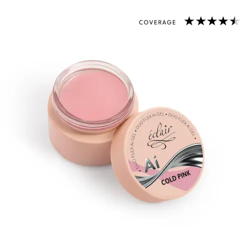 Duo Flex AI Gel COLD PINK - żel budujący do paznokci 15g