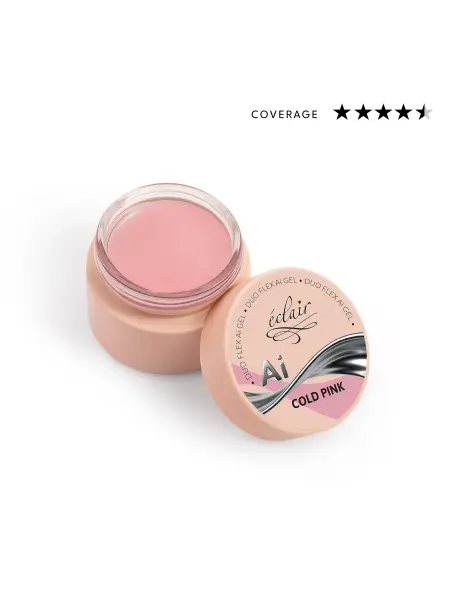 Duo Flex AI Gel COLD PINK - żel budujący do paznokci 15g