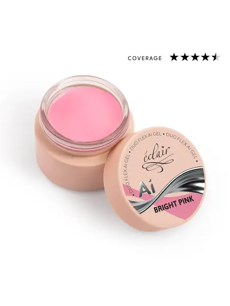 Duo Flex AI Gel BRIGHT PINK - żel budujący do paznokci