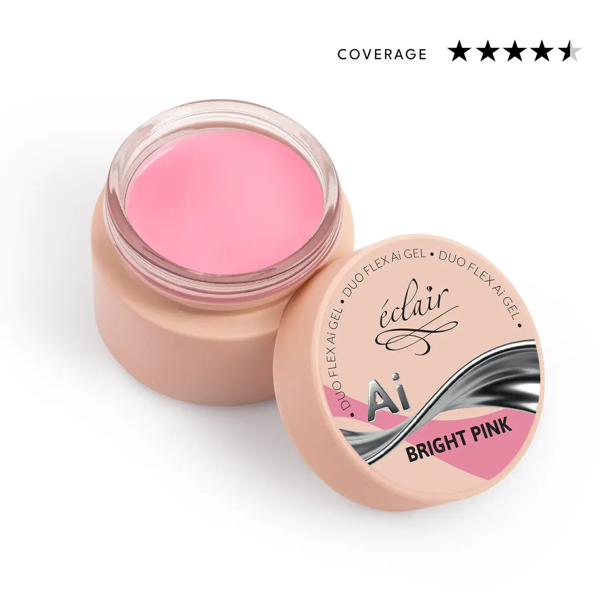 Duo Flex AI Gel BRIGHT PINK - żel budujący do paznokci