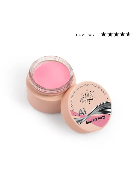 Duo Flex AI Gel BRIGHT PINK - żel budujący do paznokci 15g