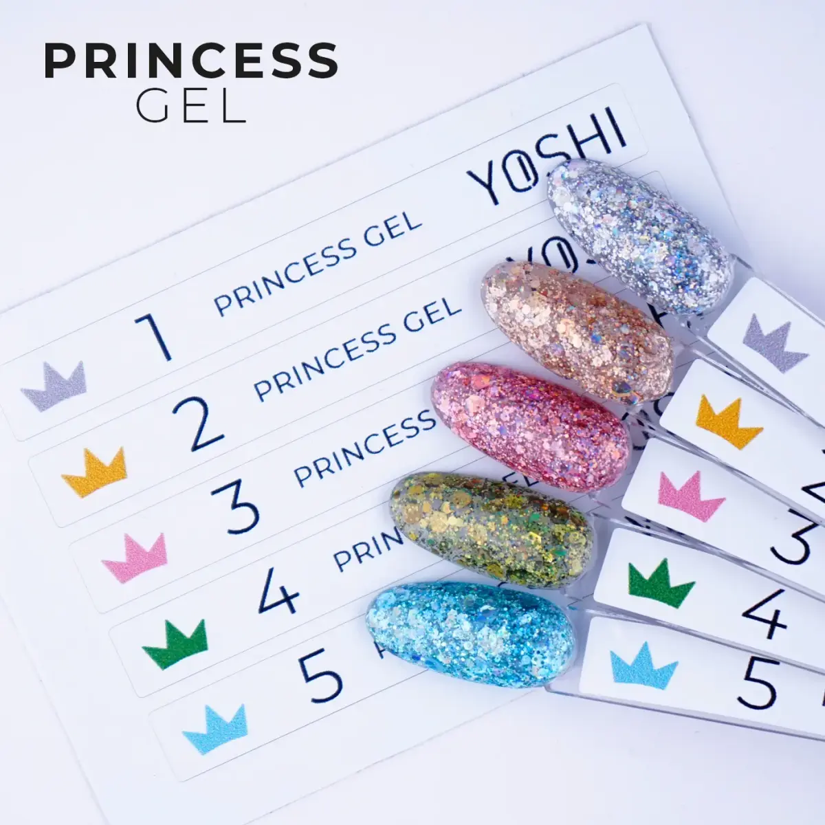 Princess Gel UV LED No1 SILVER 5g