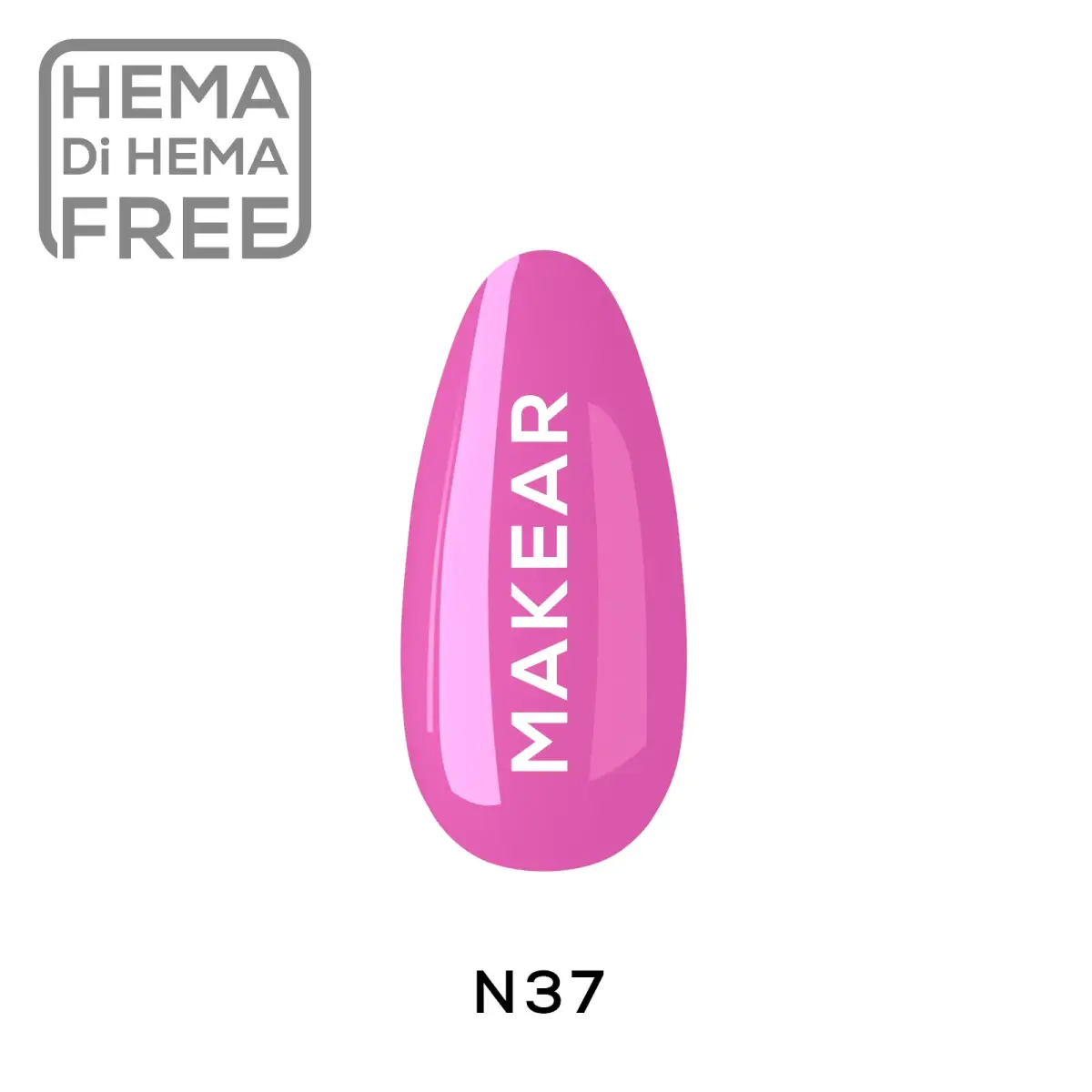 N37 Lakier hybrydowy Makear 8 ml