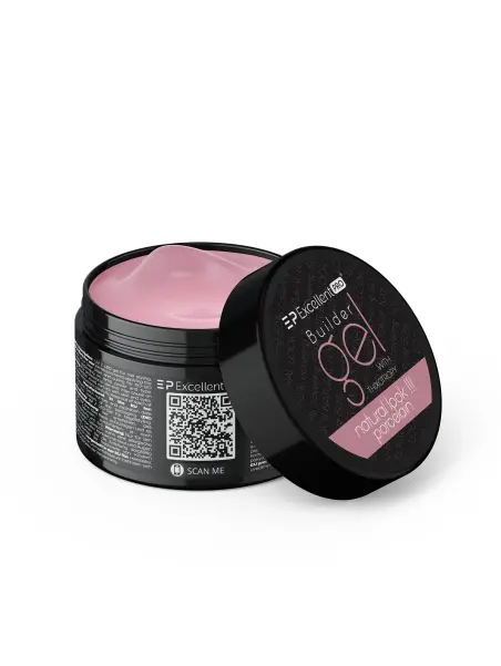 Excellent PRO Builder Gel With Thixotropy Natural Look Porcelain 50g