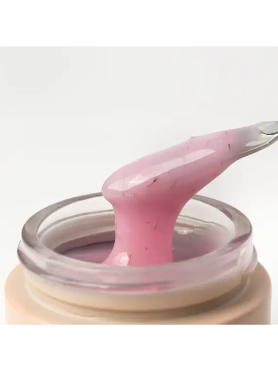 Flower Gel PINK SAKURA 30g - żel budujący z kwiatkami