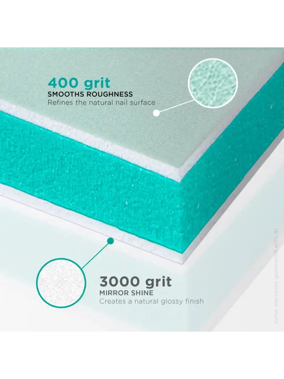 STALEKS EXPERT 51m Blok polerski prostokątny 400/3000 grit (50 szt.)