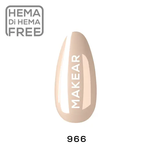 966 Lakier hybrydowy MAKEAR 8 ml
