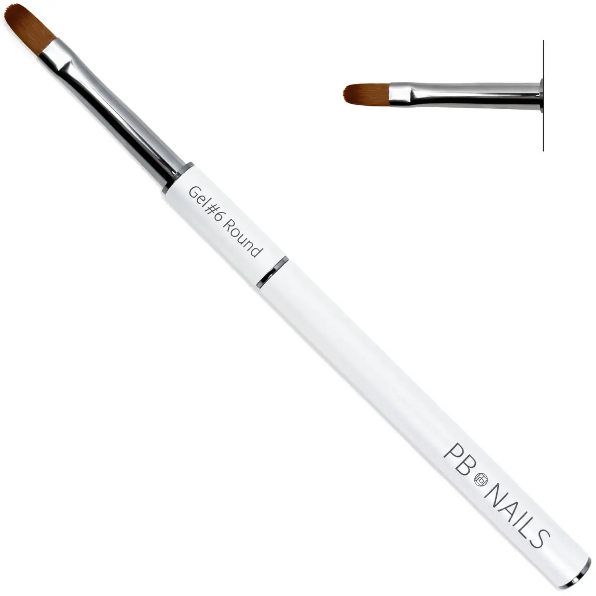 Pędzelek do żelu Gel Brush Round 6