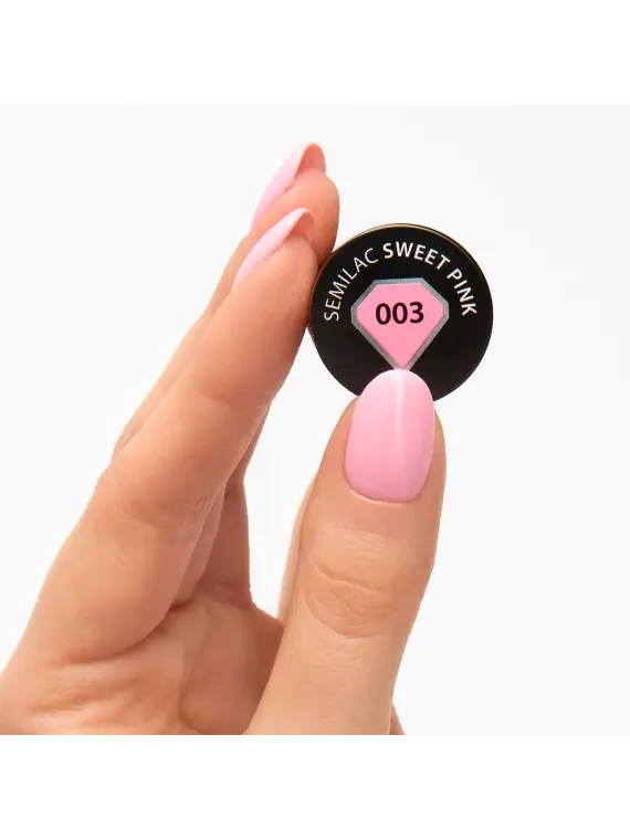 Semilac - lakier hybrydowy 003 Sweet Pink 7ml