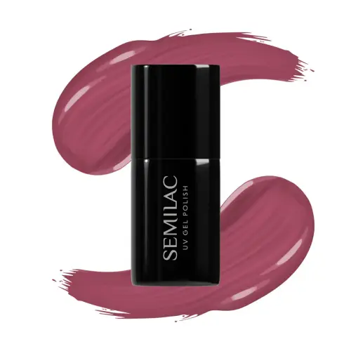 Semilac - lakier hybrydowy 005 Berry Nude 7ml