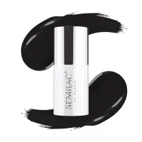 Semilac - lakier hybrydowy 300 perfect Black 7ml