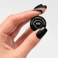 Semilac - lakier hybrydowy 300 perfect Black 7ml