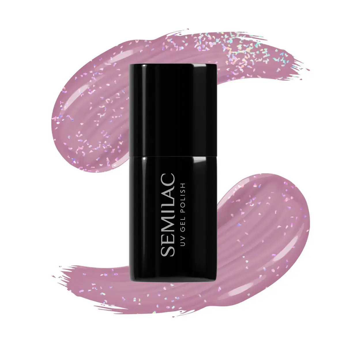 Semilac - lakier hybrydowy 319 Shimmer Dust Pink 7ml