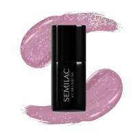 Semilac - lakier hybrydowy 319 Shimmer Dust Pink 7ml
