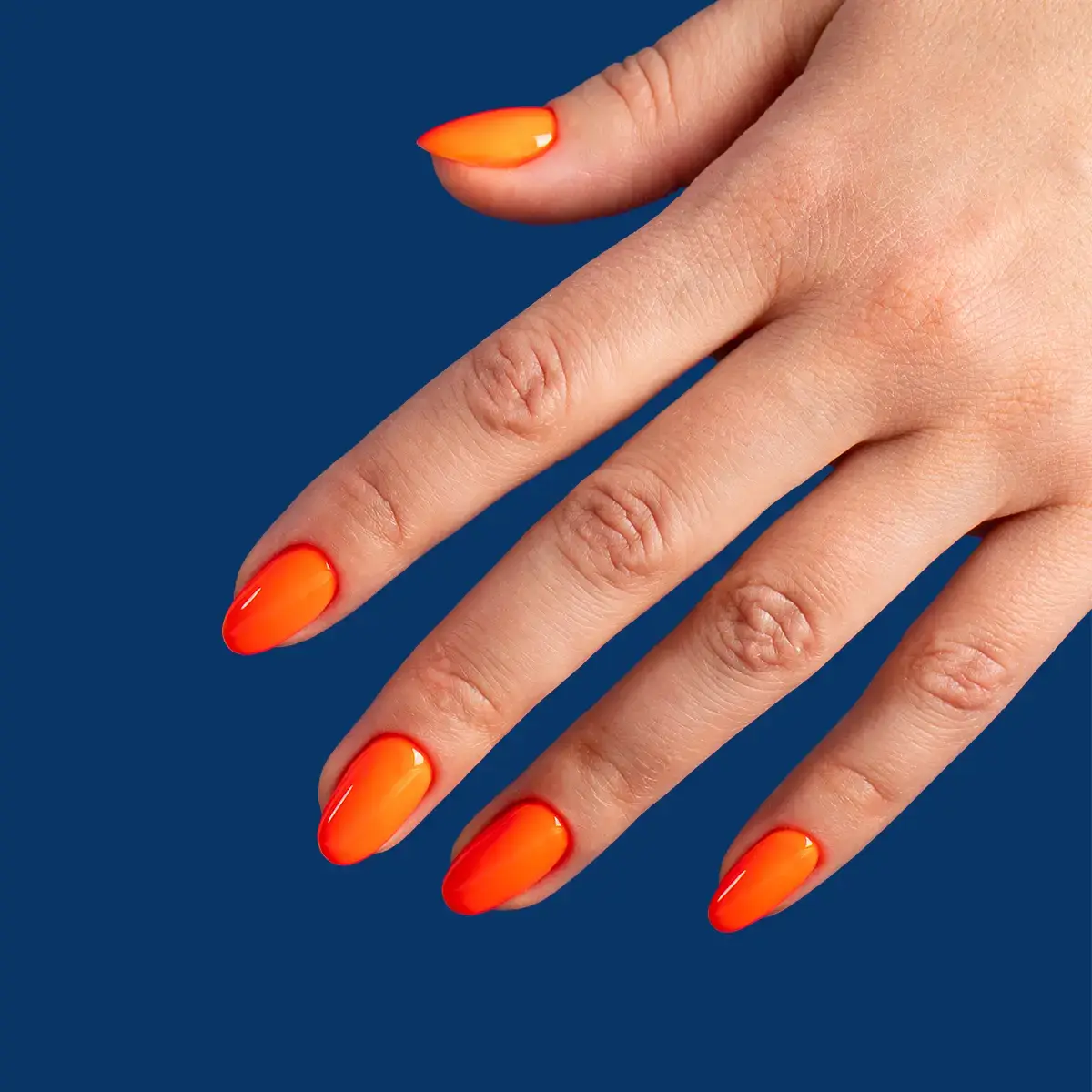 Semilac - lakier hybrydowy 446 YOLO Orange 7ml