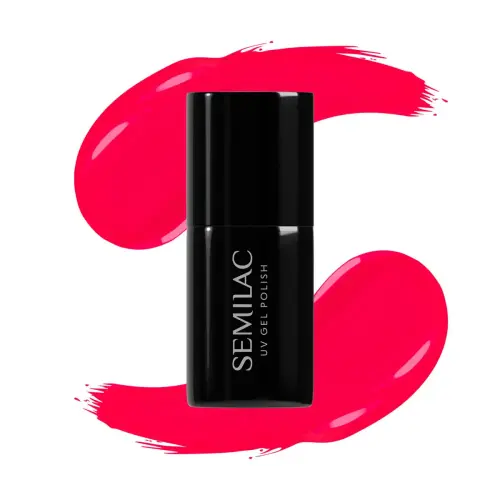 Semilac - lakier hybrydowy 568 Neon Ruby 7ml