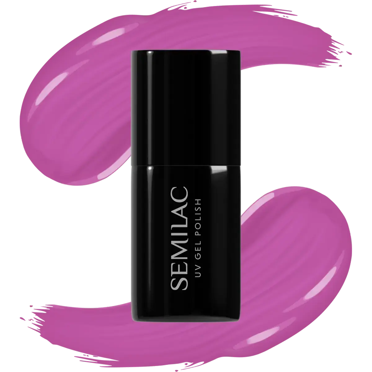 Semilac - lakier hybrydowy 601 Neon Pink Punch 7ml
