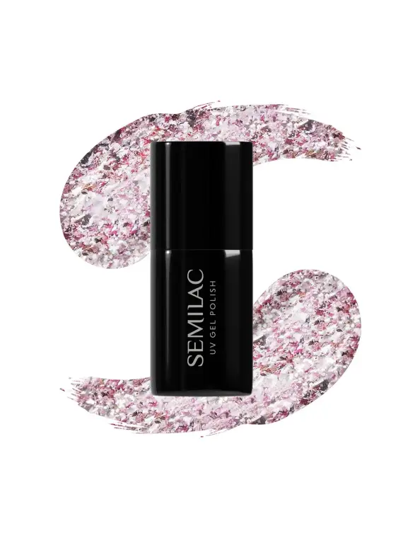 Semilac - lakier hybrydowy 293 Rose Gold Shimmer 7ml