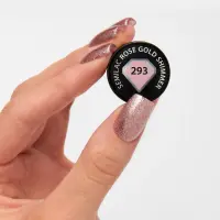 Semilac - lakier hybrydowy 293 Rose Gold Shimmer 7ml