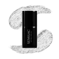 Semilac - lakier hybrydowy 292 Silver Shimmer 7ml