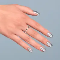 Semilac - lakier hybrydowy 292 Silver Shimmer 7ml