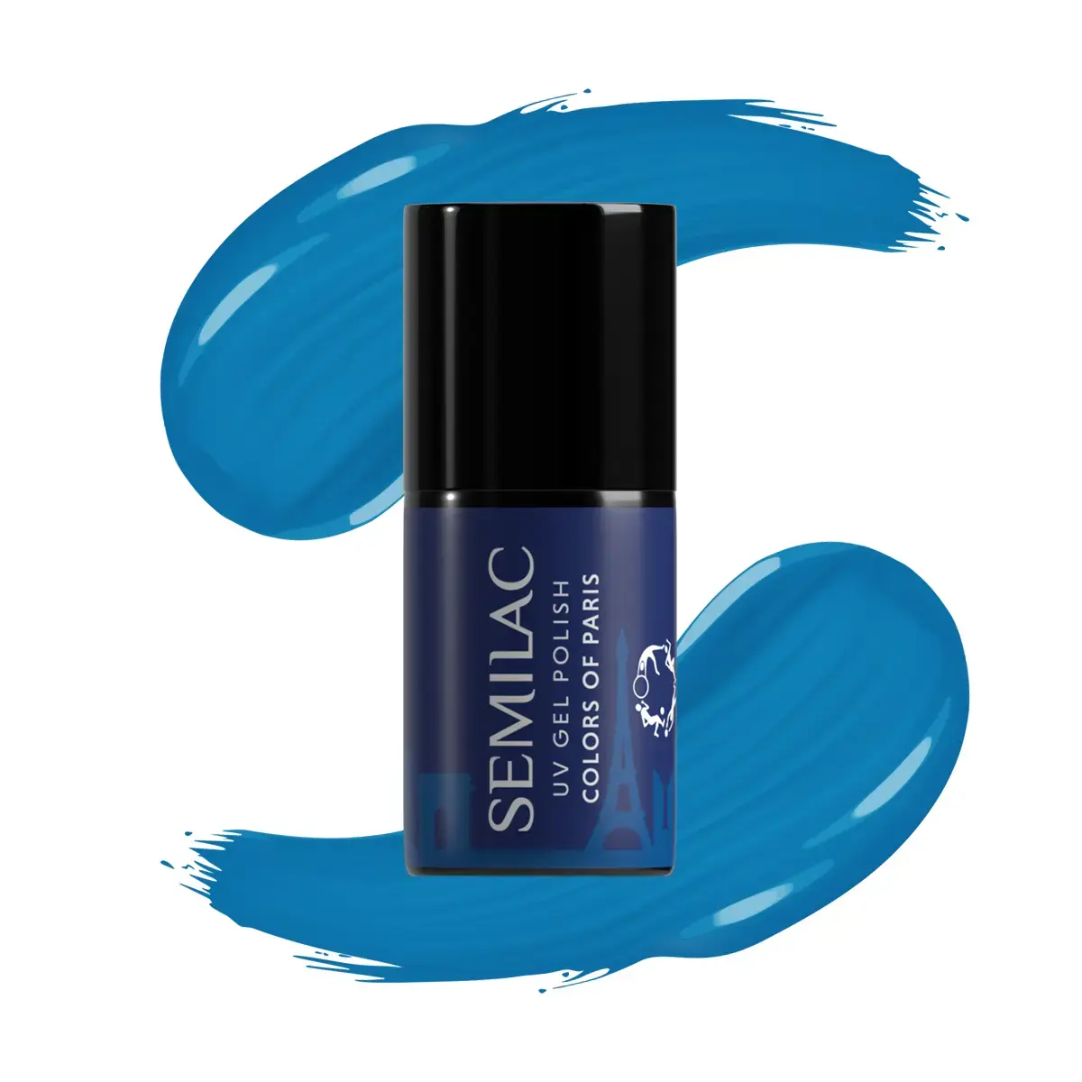 Semilac - lakier hybrydowy 798 Parisian Sky 7ml