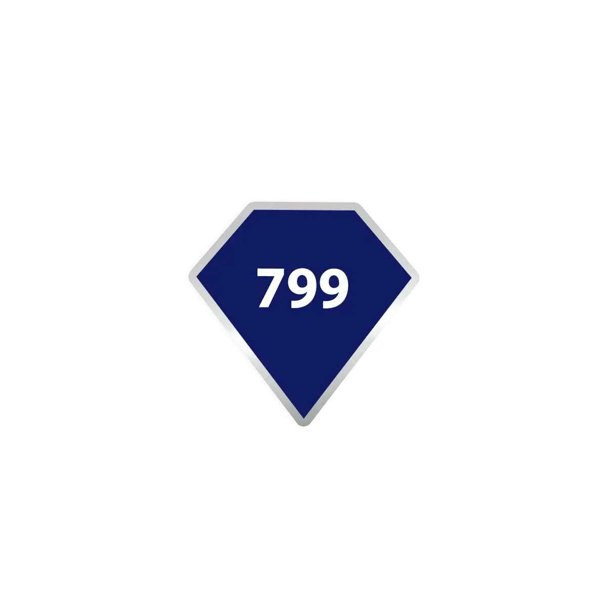 Semilac - lakier hybrydowy 799 Champion Blue 7ml