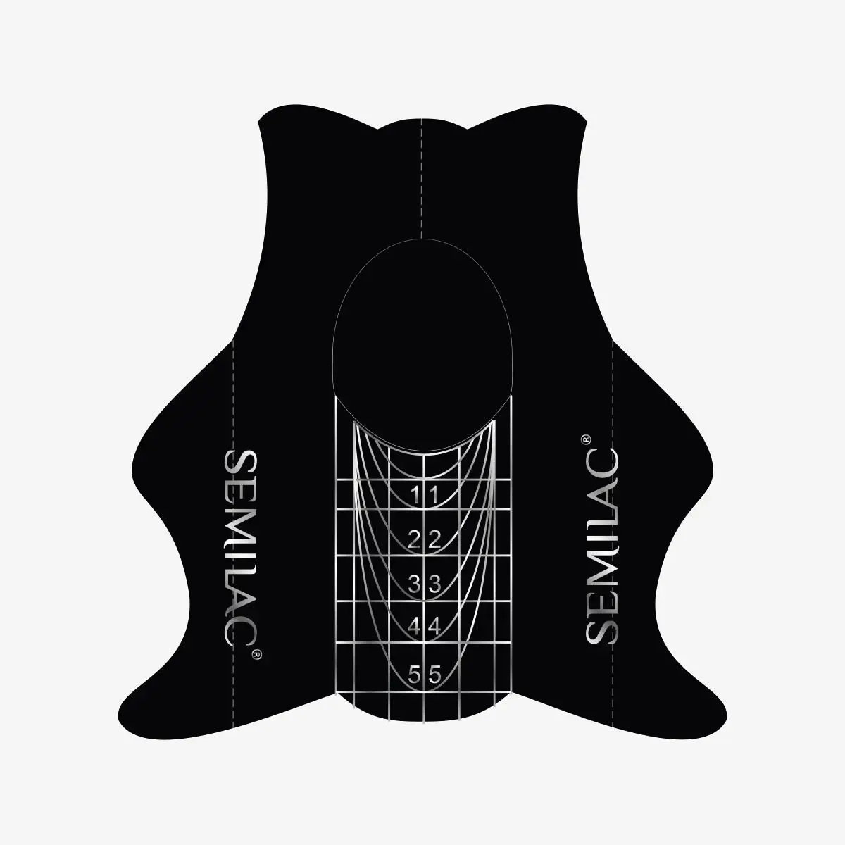 Semilac Shaper Slim Nail Forms