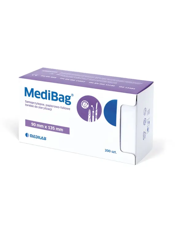 Medibag - Torebki do sterylizacji 90mmx135mm