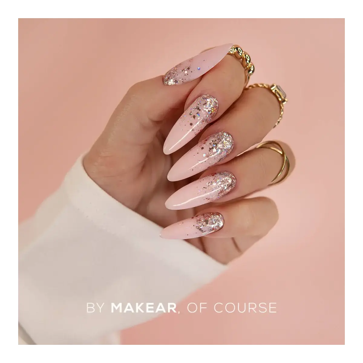 PG02 Princess Gel - Rose Gold 5ml