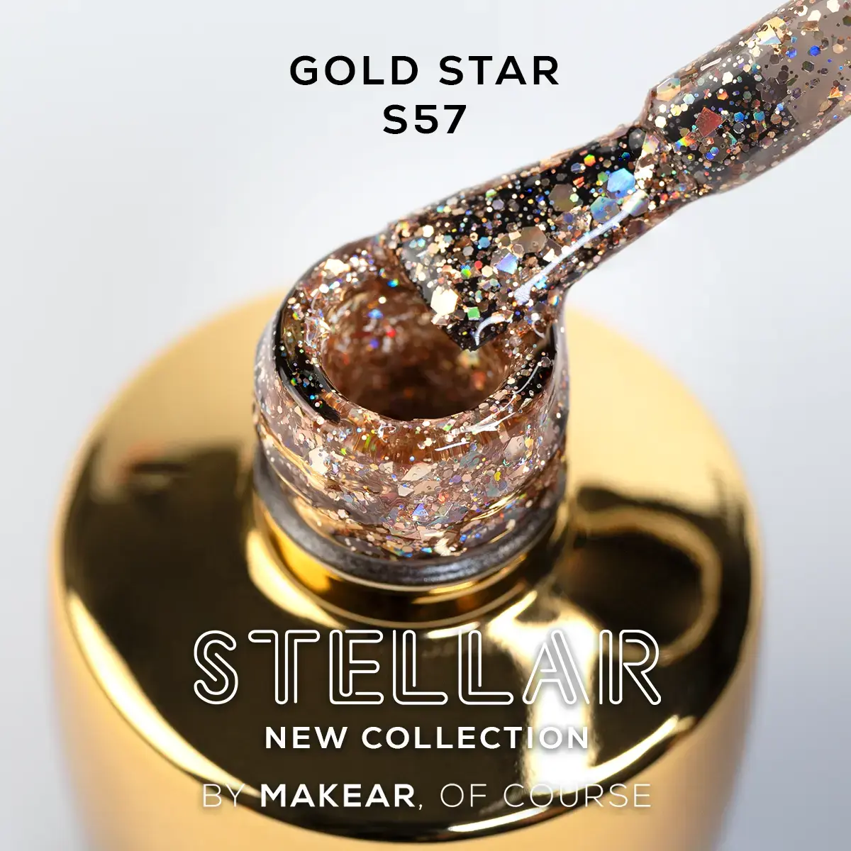 S57 Gold Star - Lakier hybrydowy Makear