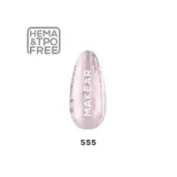 S55 Pink Aurora - Lakier hybrydowy Makear