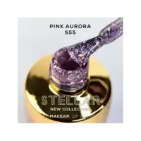 S55 Pink Aurora - Lakier hybrydowy Makear