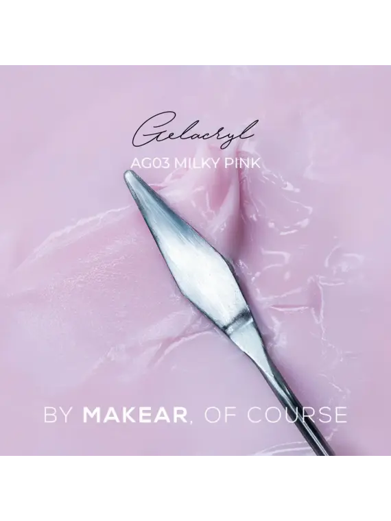AG03 Akrylożel Milky Pink Gelacryl  - 30g