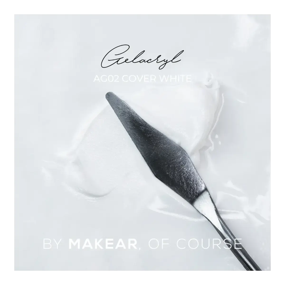 AG02 Akrylożel Cover White Gelacryl  - 30g