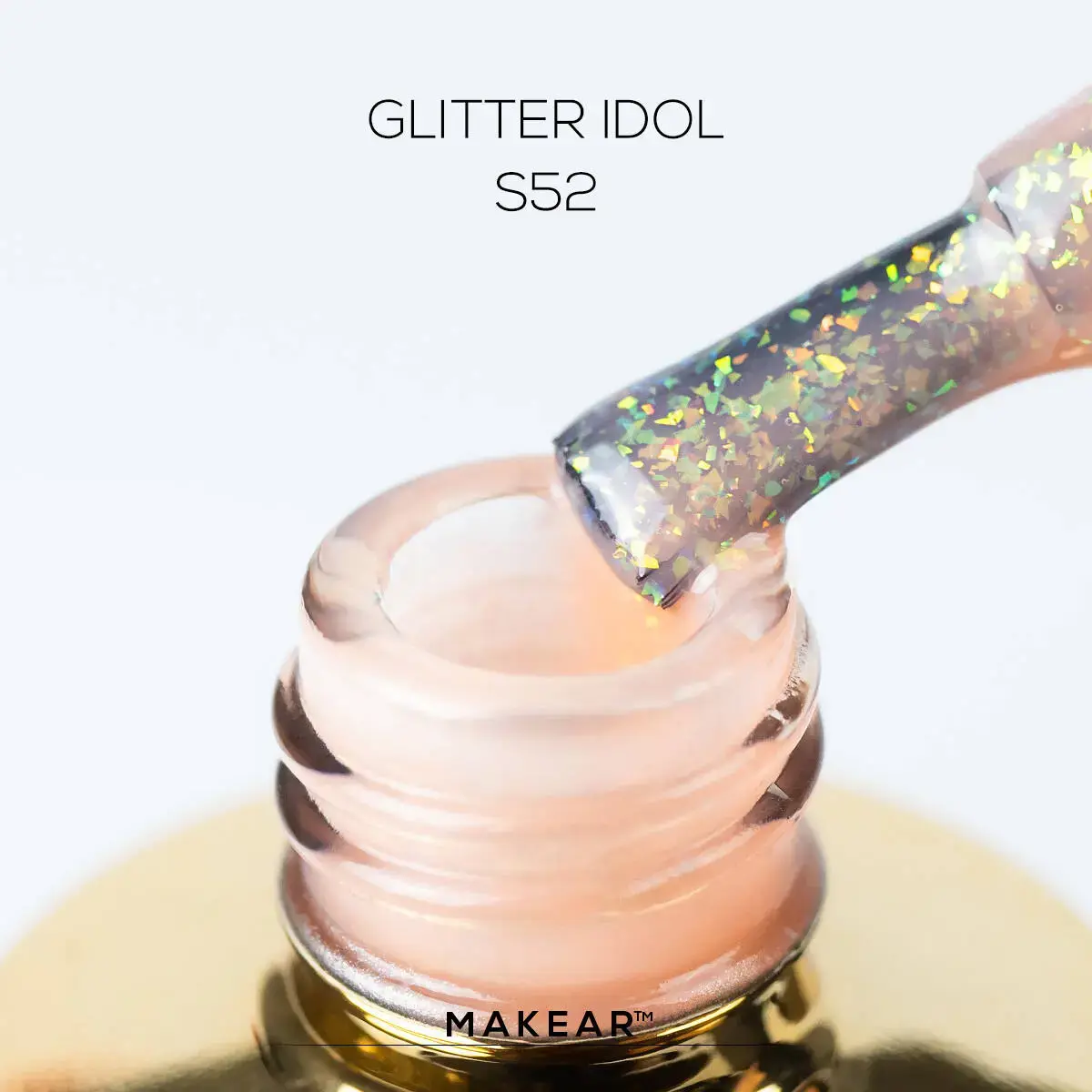S52 Glitter Idol - Lakier hybrydowy Makear