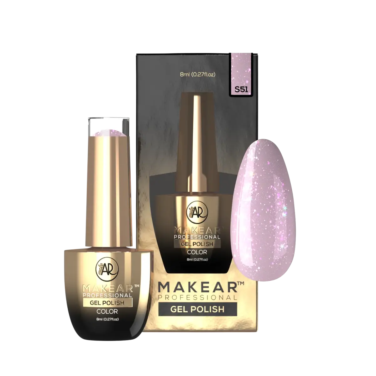 S51 Violet Groovy - Lakier hybrydowy Makear