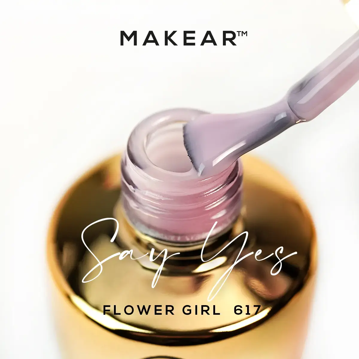 617 Flower Girl - Lakier hybrydowy Makear