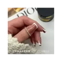 GG27 Glitter Dark Rose - Gel&Go 15ml