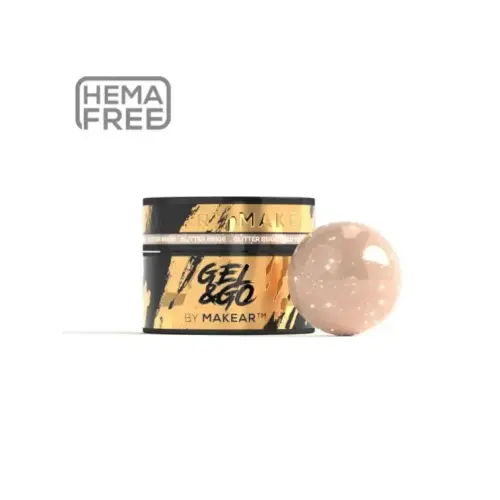 GG25 Glitter Beige - Gel&Go 50ml